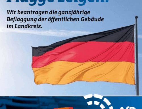 Flagge zeigen in Anhalt-Bitterfeld