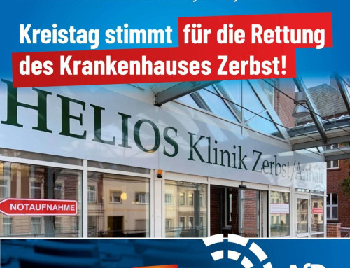 Grundsatzbeschluss des Kreistags – Rettung für das Krankenhaus Zerbst