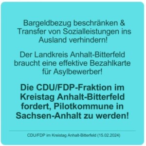 CDU + FDP uebernehmen AfD-Antraege